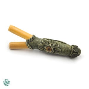Kuripe with Snuff Container