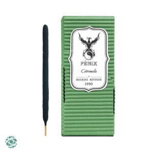 Fenix Incense Sticks - Citronella - Hand Made 100% Natural Mosquito Repellent Incense from Brazil