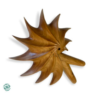 Kuripe - Fibonacci - Tropical Hard Wood Kuripe, Hand Cut from Bali