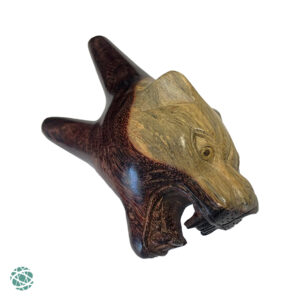 Kuripe - Jaguar - Tropical Hard Wood Kuripe, Hand Carved from Bali